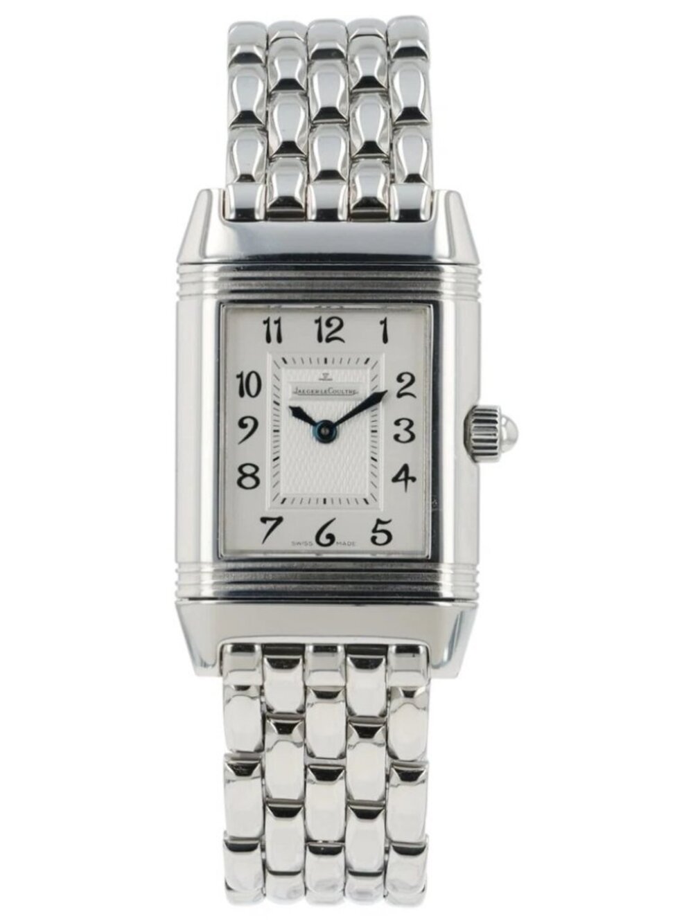 LeCoultre Reverso Duo Face Silver Dial 20mm Manual Wind Women's Watch Q2668110